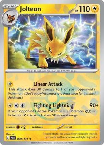 Jolteon (Poke Ball Pattern) — Near Mint