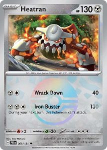 Heatran (Poke Ball Pattern) — Near Mint