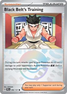 Black Belt Training (Poke Ball Pattern) — Near Mint