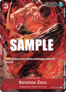 Roronoa Zoro (025) (Parallel) — Near Mint