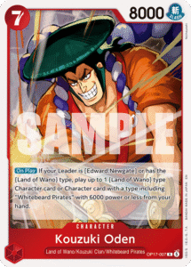 Kouzuki Oden — Near Mint