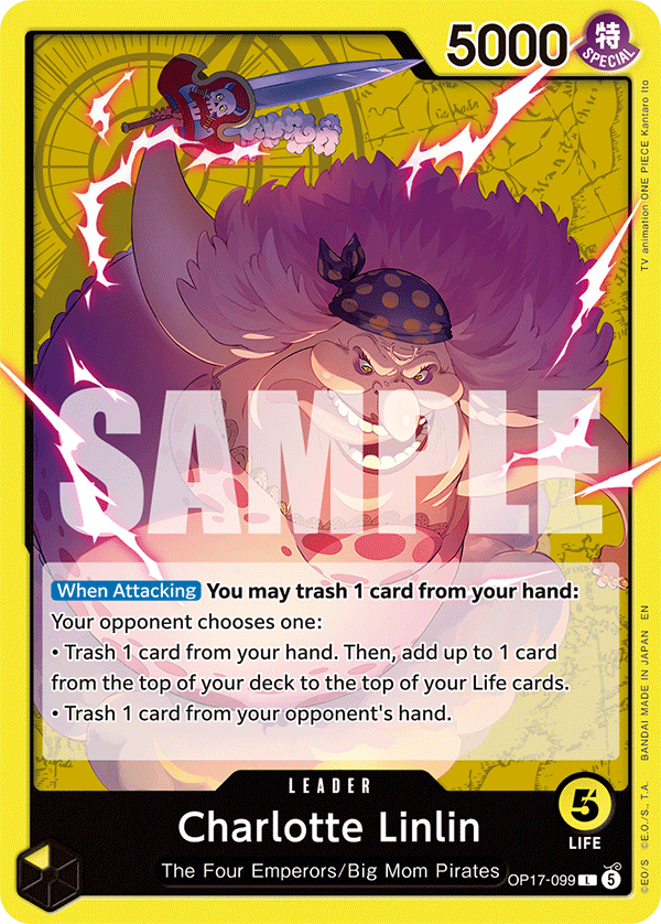 Charlotte Linlin (099) · The World’s Strongest Warriors · #OP17-099