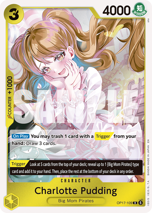 Charlotte Pudding · The World’s Strongest Warriors · #OP17-109