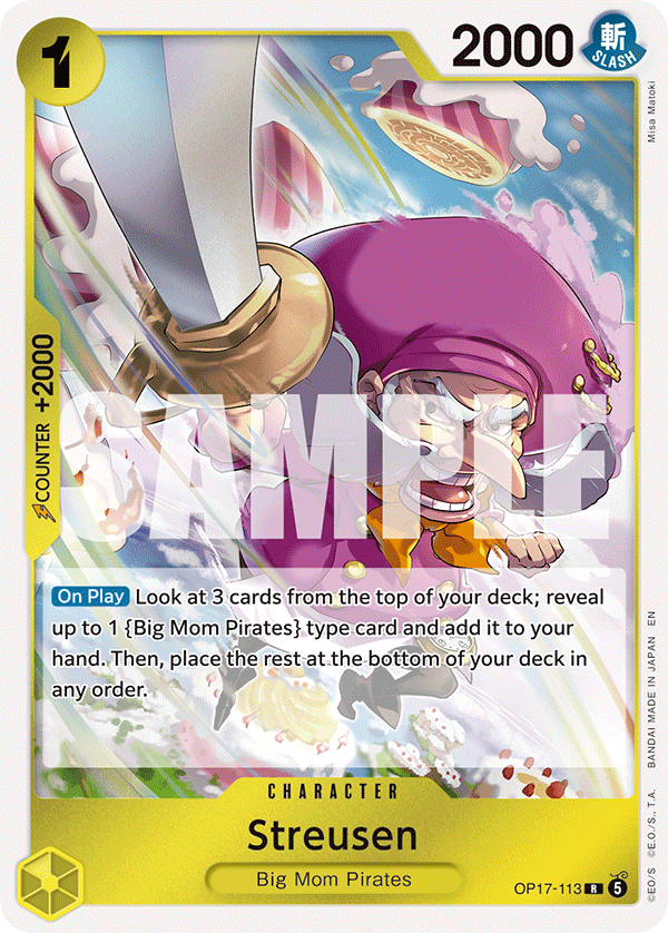 Streusen (113) · The World’s Strongest Warriors · #OP17-113