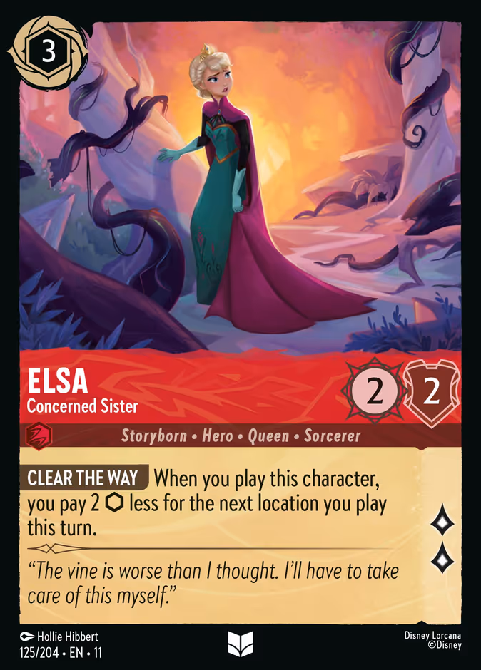 Elsa — Concerned Sister · Winterspell · #125