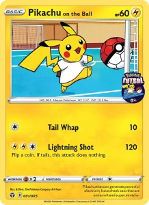 Pikachu on the Ball — Near Mint