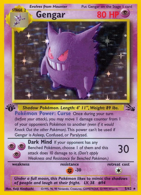 Gengar · Fossil · #5/62