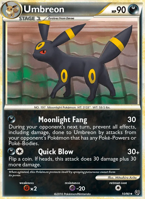 Umbreon · Undaunted · #10/90